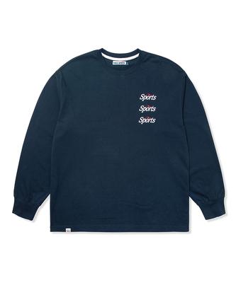 PRO-SPECS Sports Logo Long Sleeves Navy