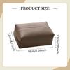 Rectangular Tissue Box Cover Convenient Facial Tissue Case Holder Napkin Dispenser for Restaurant Car Dresser Countertop Decor