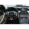 Cover Trim Steering Wheel Button Frame For Benz C-Class W205 Matte Silver 15-18