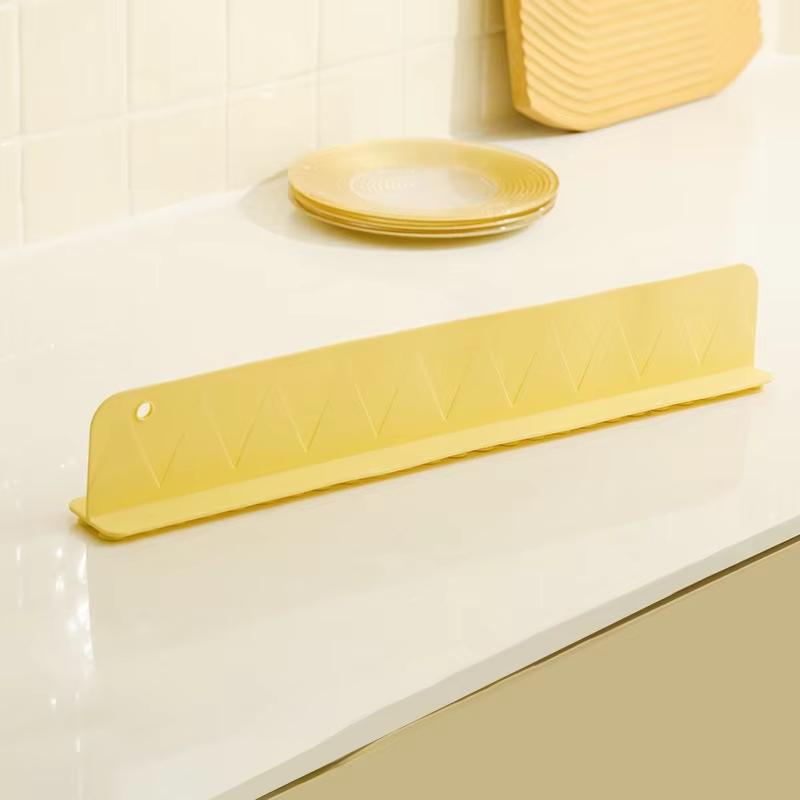 Multi-functional Soft Silicone Splash Guard Kitchen Sink Sucker Water Baffle Plate Oil-Proof Sink Organizer Household Products