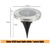 Ground Light Solar Garden Yard Landscape Lawn Lamp Buried Light Outdoor Road Stairs Decking Light