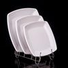 Square Melamine Dinner Plate Buffet Fast Food Trays Dishes Table Tableware Services Menu Plate El Deep Side Dish Dinnerware