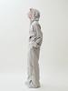 Antome Relaxed Ribbed Sweatpants (Melange Gray)