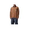 Carhartt WIP Chore Loose Diamond Quilted Square Label Long Sleeve Jacket Men Jacket Brown I035281-00S-3K