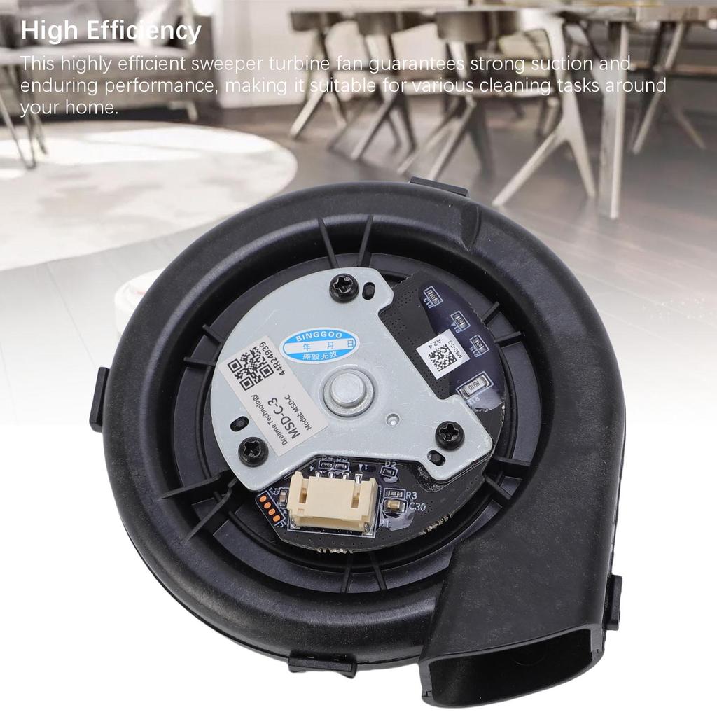 Robot Vacuum Cleaner Turbine Motor Fan Replacement for S10 X10 Low Noise Sweeper Motor Fan Module Accessory