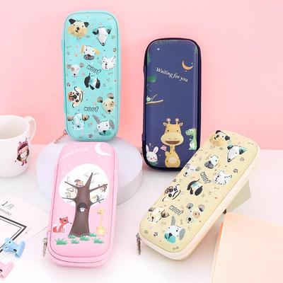 3D Cartoon EVA Pencil Case: Large Capacity Stationery Box for Students
