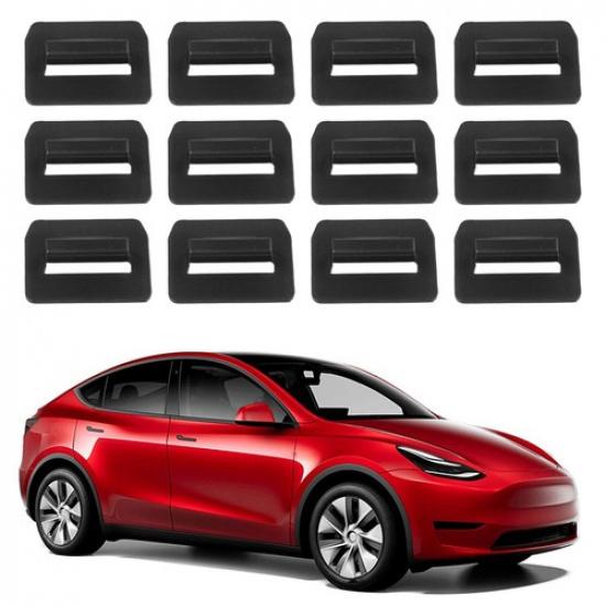 Простая установка Зажим для сетчатой шторки на крышу Tesla