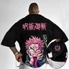 Jujutsu Kaisen Ryomen Sukuna Anime T-Shirt Shirt Kostüme Baumwolle Baumwolle Unisex
