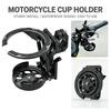Folding Design Motorbike Water Cup Holder Sturdy Anti‑Shake Drink Bottle Mount For Scooter E‑Bike Road Bike Cycling Supplies Cup Holders 5