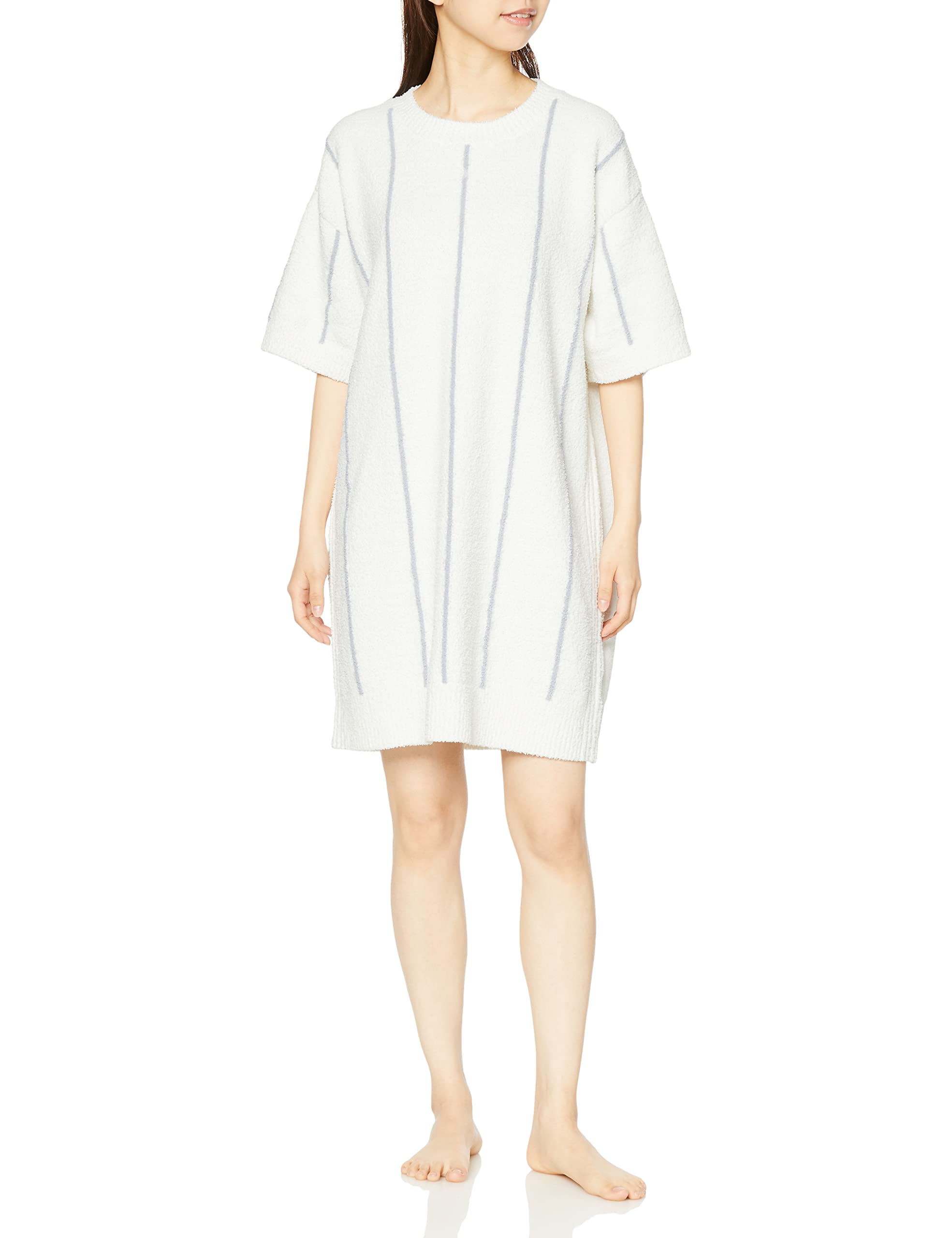 

Washable Oversized Dress PWNO231093 OWHT F [Gelato Pique] Women s