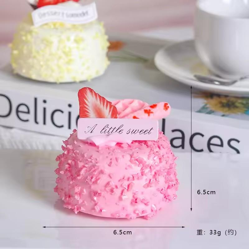 Artificial Chocolate Cake Model Ornament Simulation Cake Fake Desserts Shop Props Photography Props DIY Models Party Supplies