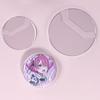 Clear Round PVC Badge Protector and Storage Sleeve