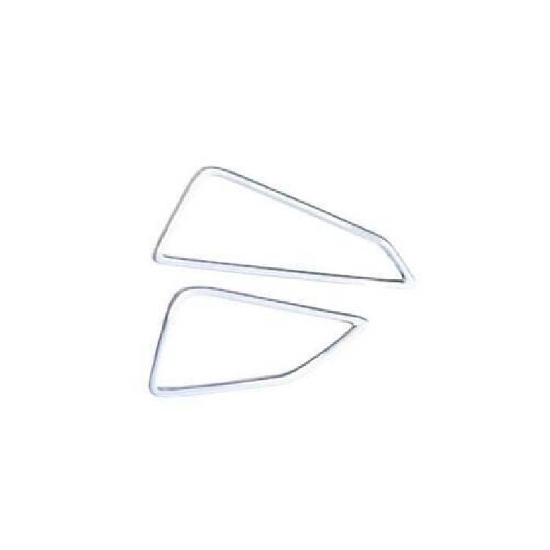 Для Toyota Corolla Cross - Стальные серебристые накладки L&R на воздуховоды