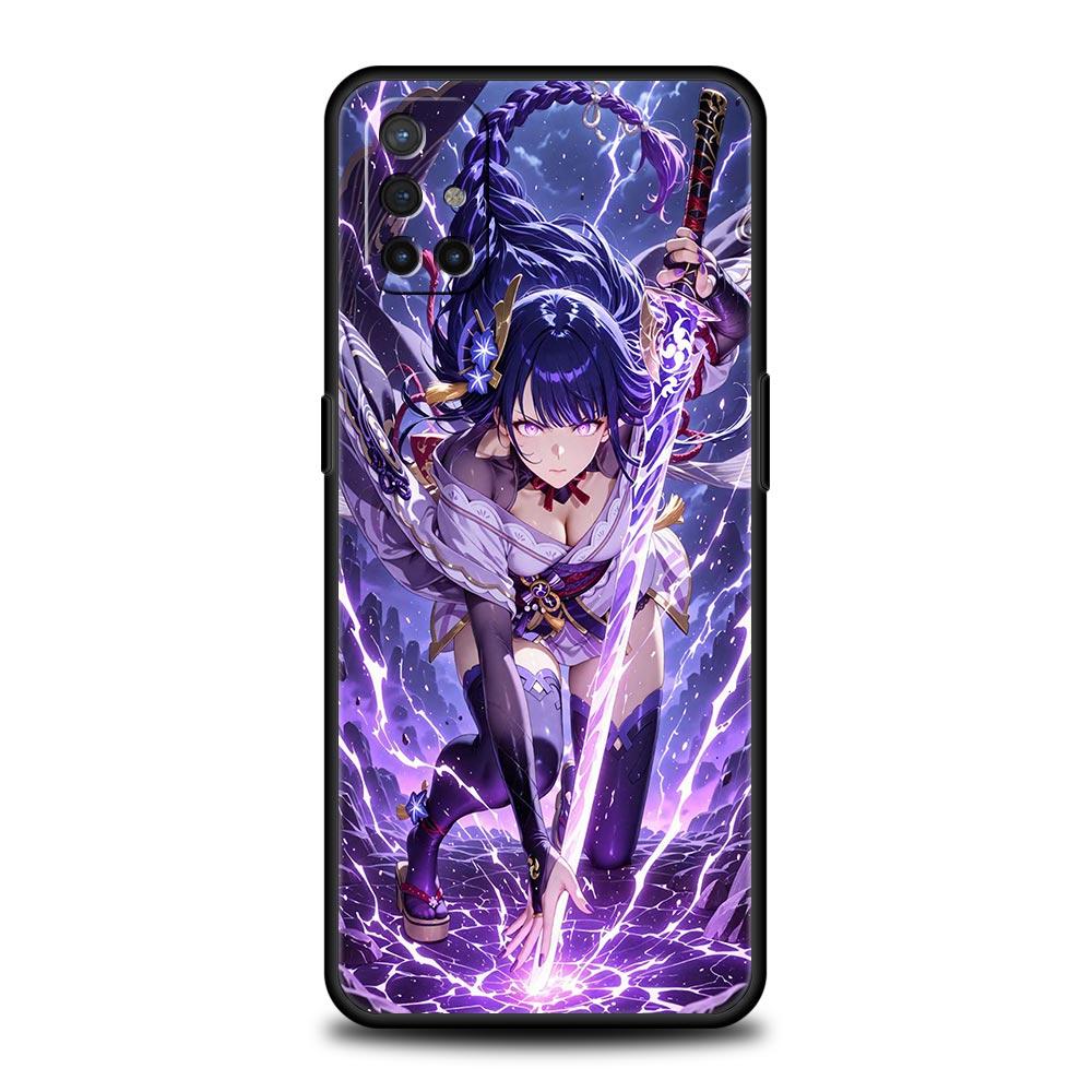 

Case For OnePlus 15 13 12 11 10 9 8 7T Pro 13T 13R 12R 10R 9RT 8T Nord 2T CE 2 3 5G Lite Cover Raiden Shogun Genshin Impact OnePlus 12R