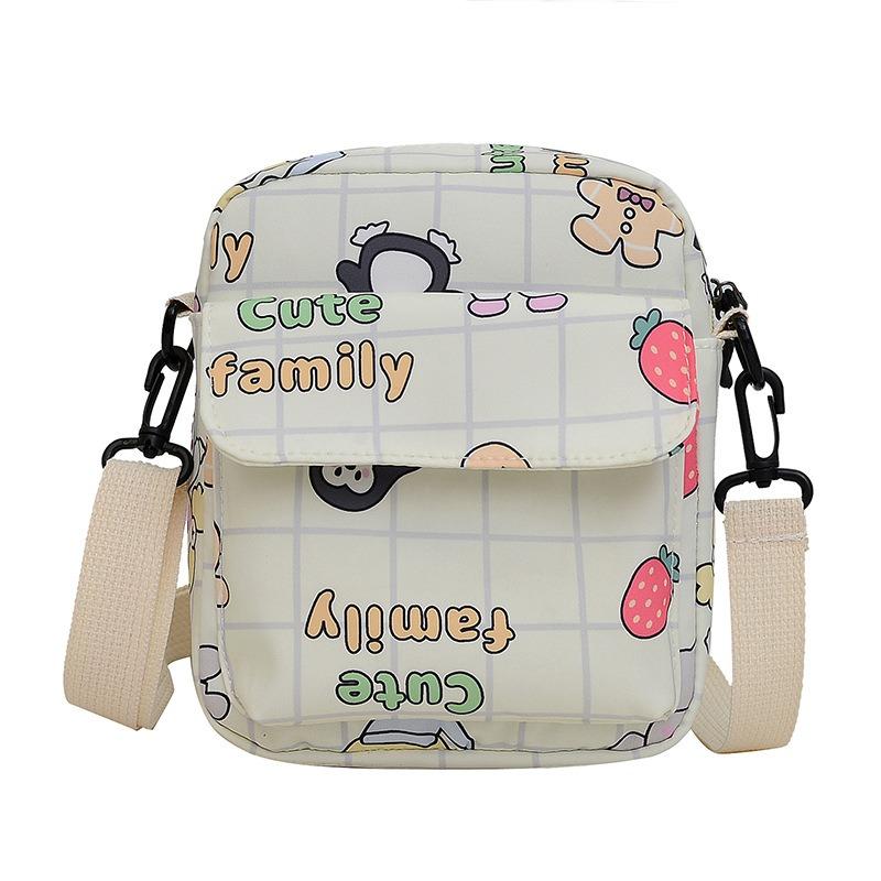 Large capacity student tutoring bag women's bag new shoulder bag sweet messenger bag