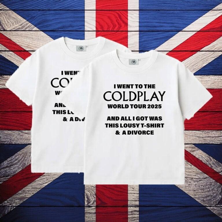 

Coldplay Tour 2025 Lousy T-Shirt Unisex Size S-5XL Unisex T-Shirt XXXL