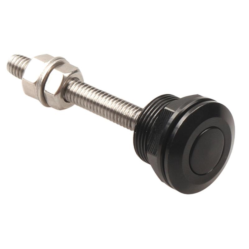 22mm Quick Release Lock Latch Bumper License Plate Lock Clip Push Button Bonnet Aluminum-alloy Universal Push Button