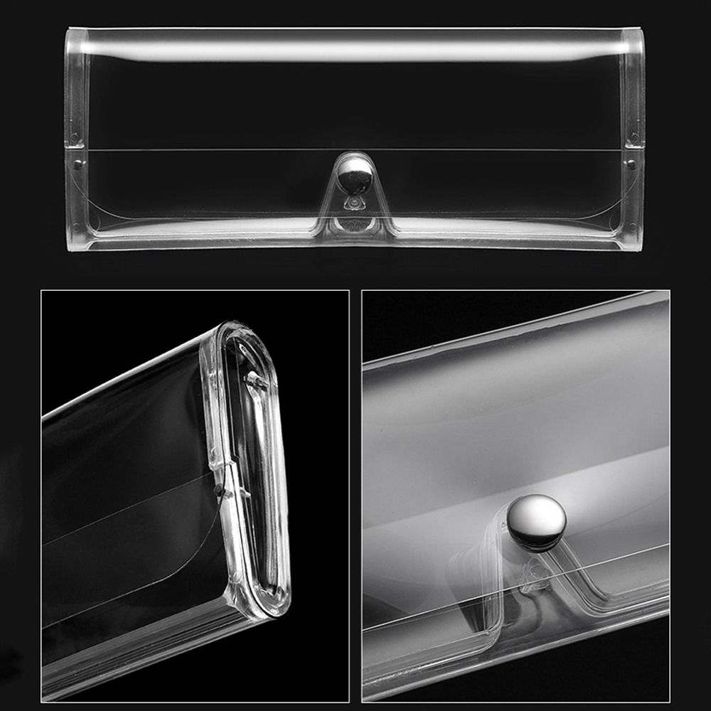 Stylish Sunglasses Lens Case Practical Polarized Clip Box  Glasses Accessories