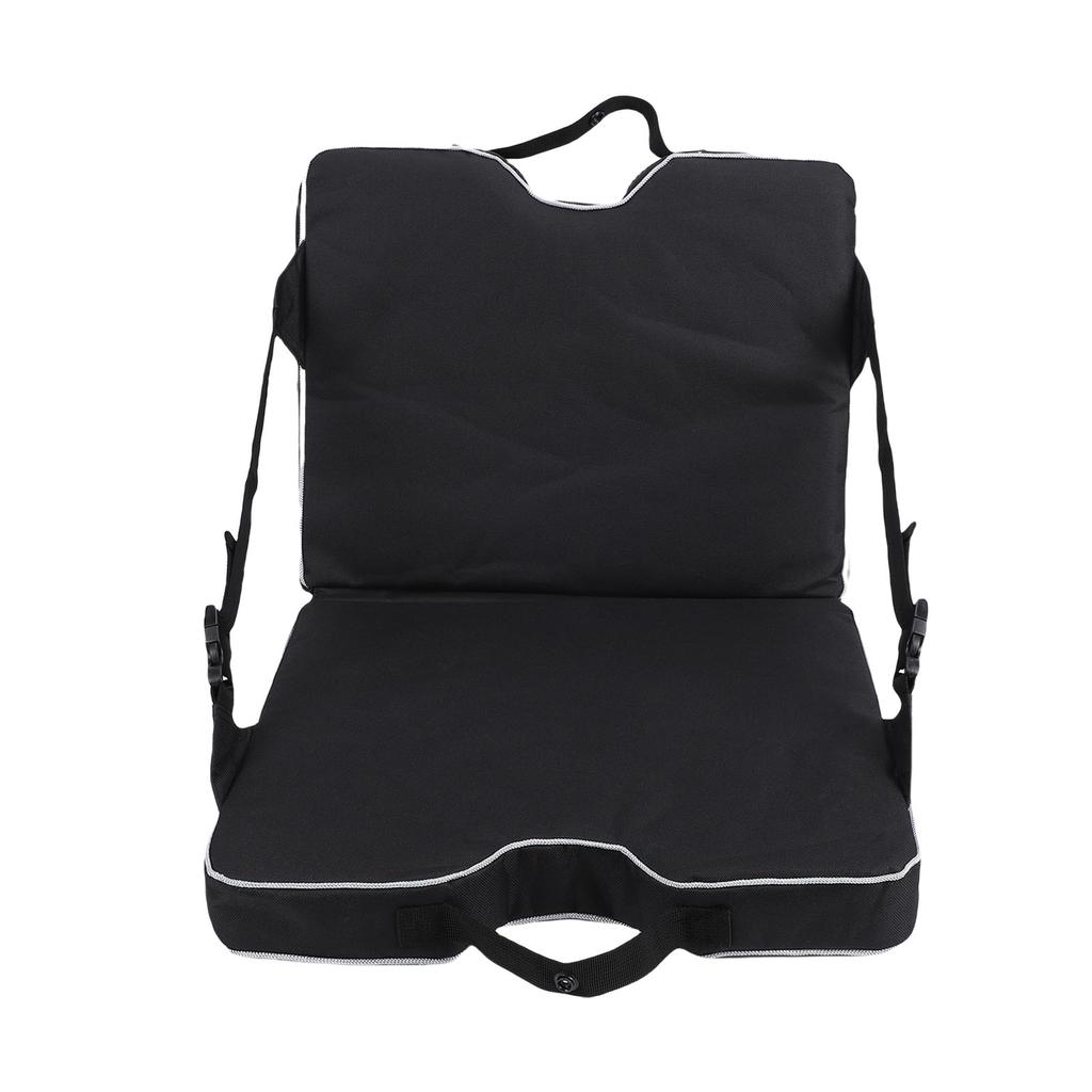 Portable Seat Cushion, Folding Chair Cushion, Foldable Wheelchair Stadium Seat Cushions for Hiking Travel Bleachers, 16.9x13.8x2.2in