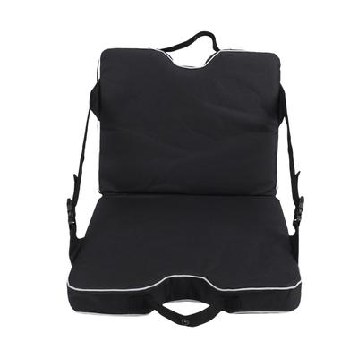 Portable Seat Cushion, Folding Chair Cushion, Foldable Wheelchair Stadium Seat Cushions for Hiking Travel Bleachers, 16.9x13.8x2.2in
