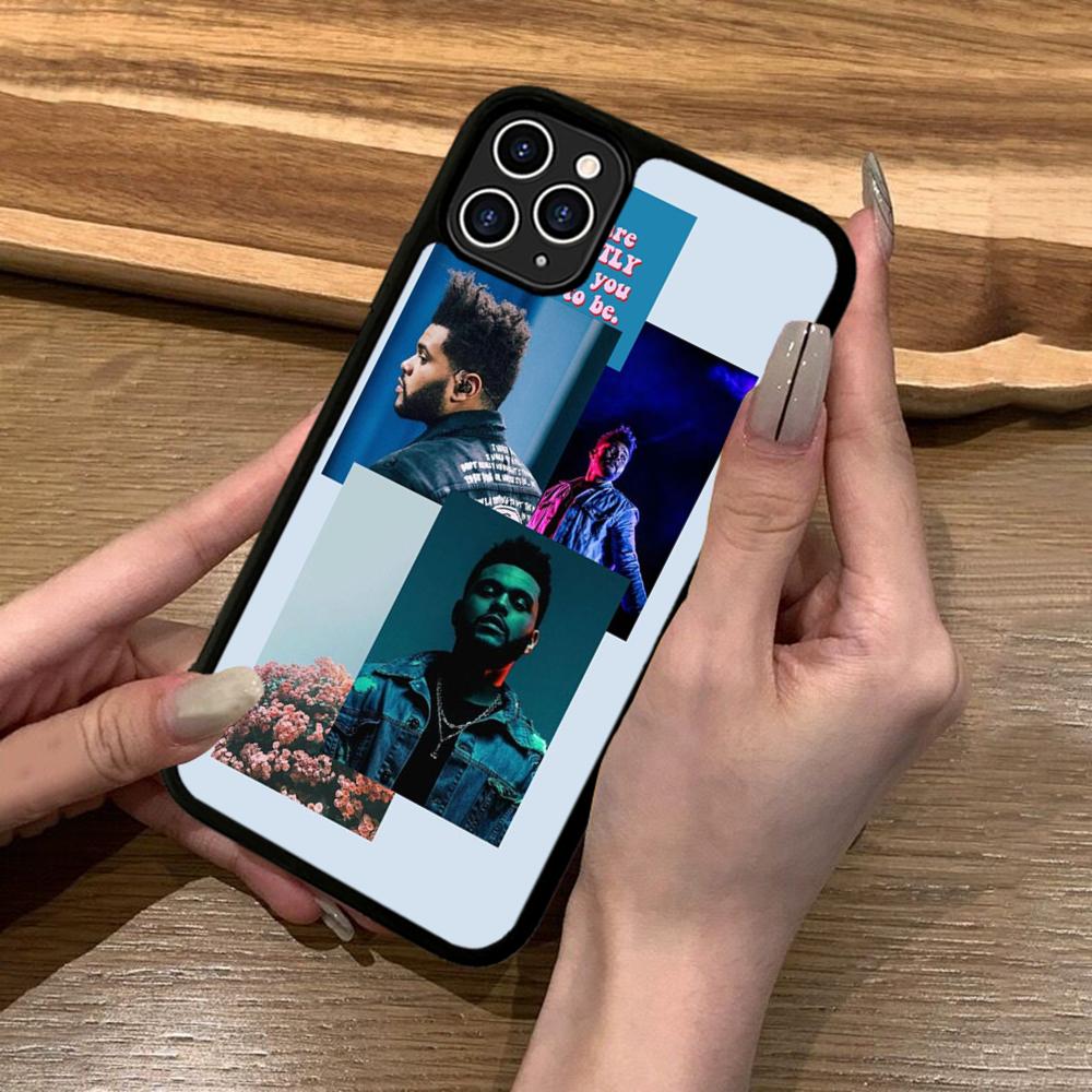 Singer The W-Weeknd Phone Case Silicone PC+TPU For For IPhone 11 12 13 14 15 16 Plus Pro Max Cover