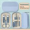 14-Piece Portable Nail Care Kit for Men & Women - Includes Clippers, Ear Pick, and Manicure Tools.