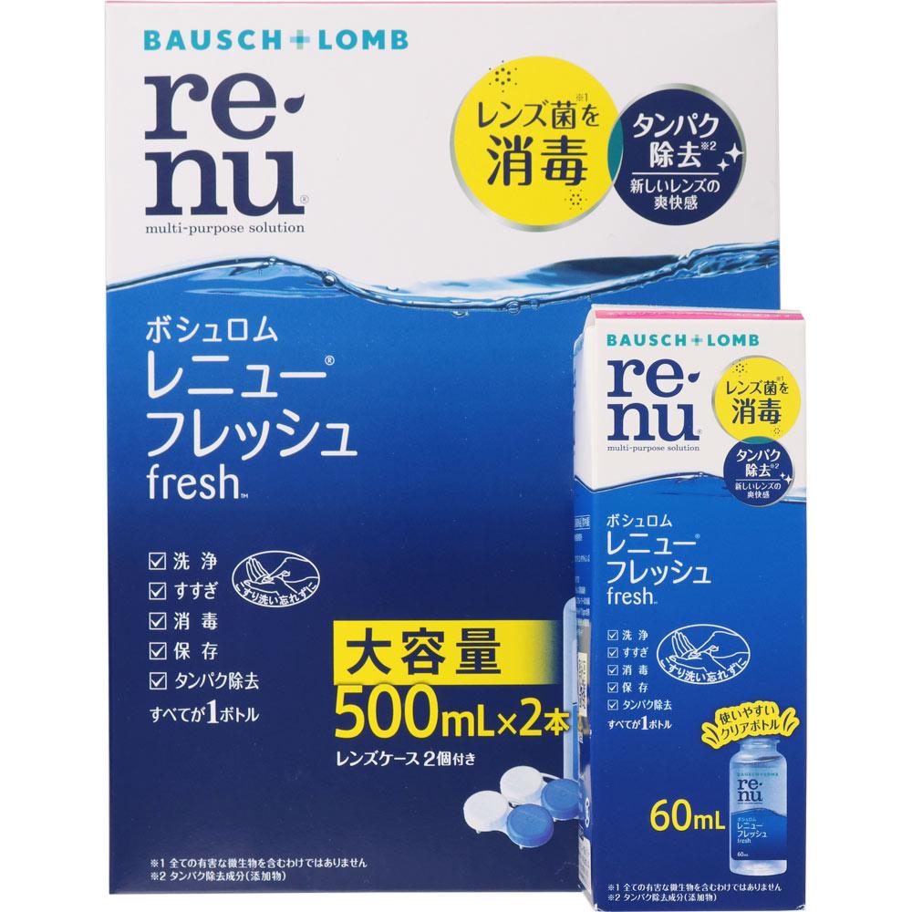 

Bausch & Lomb Japan Renew Fresh 500 мл x 2 + 60 мл (Квази-лекарство) Мягкое мороженое 0 1