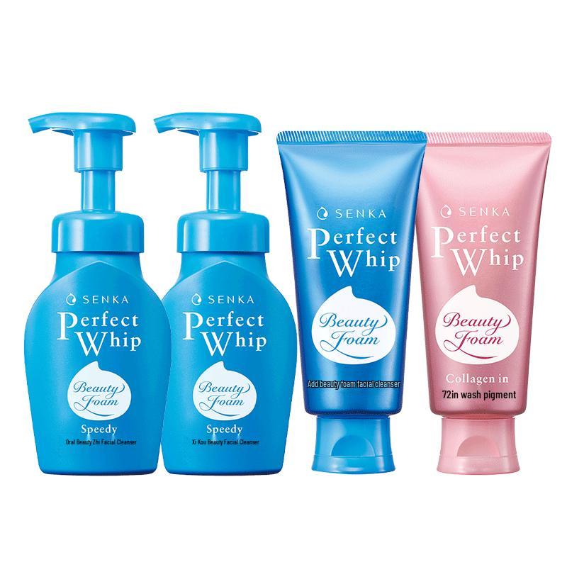 

Senka Perfect Whip Moisturizing Cleansing Foam Yuan Power Gift Set