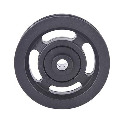 90Mm Black Bearing Pulley Wheel Cable Gym Equipment Part Wearproof