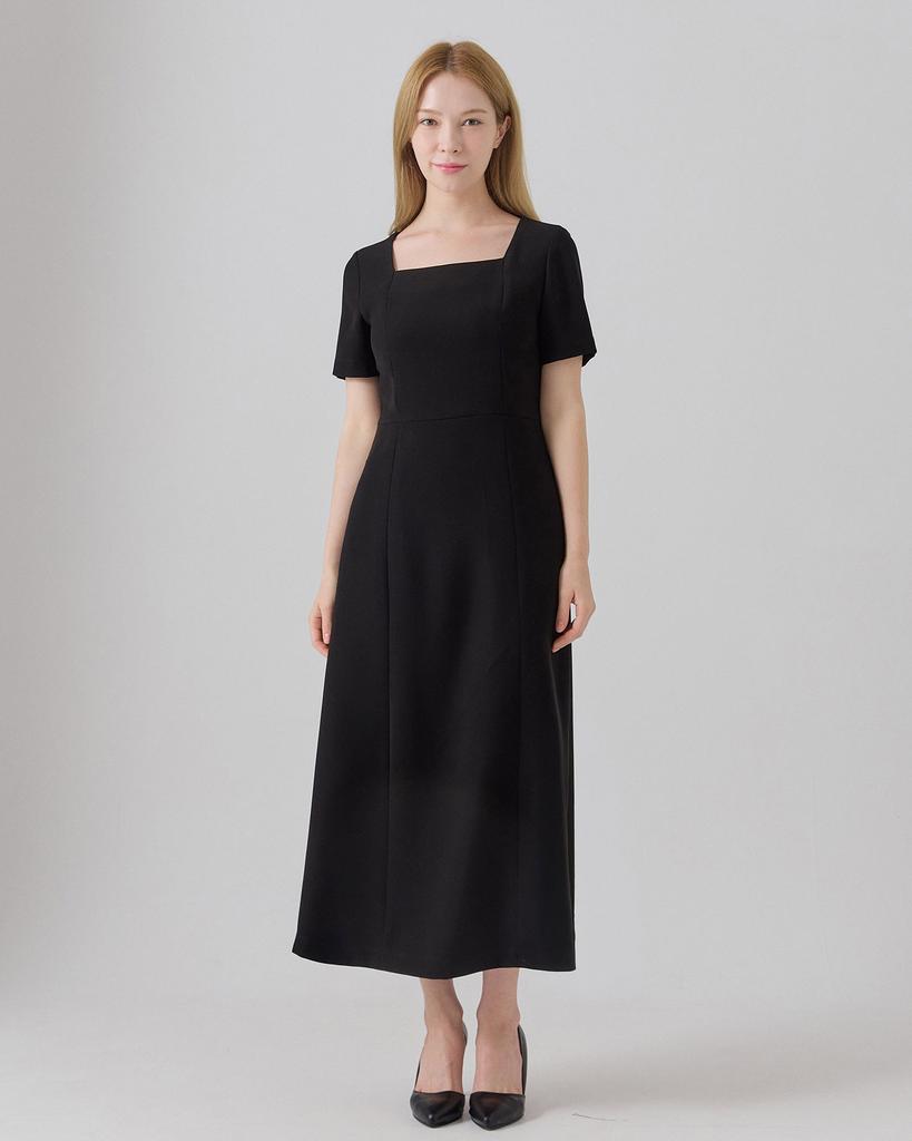 BELLEMA Square Neckline Dress