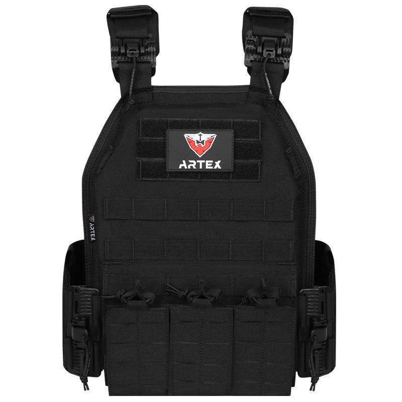 Tactical Quick-Release Breathable Oxford Cloth Vest for Military Training One Size