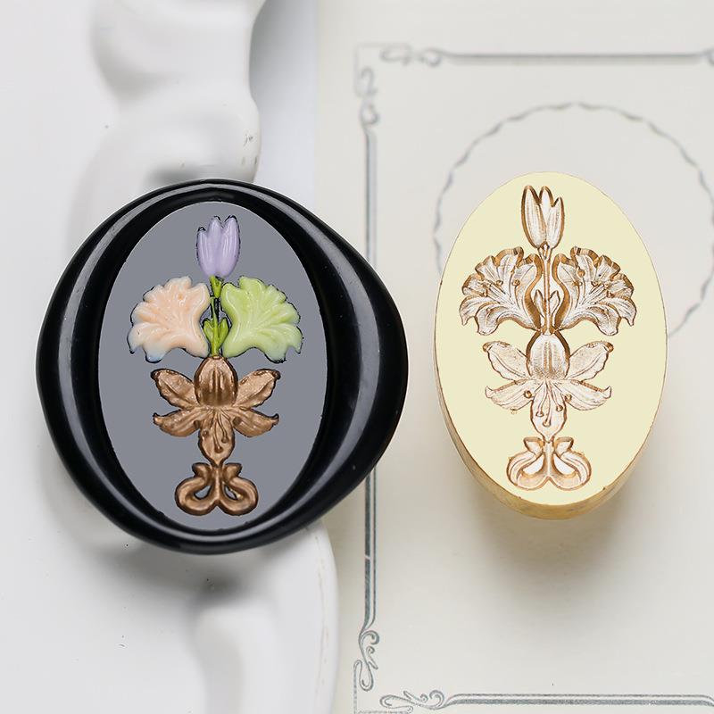 3D Relief Skulptur Europäischen Stil Dekorative Druck Wachs Siegel Stempel Klassische Siegel Briefmarken Hochzeit Karten Dekor