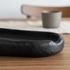 Irregular Wooden Tray Handmade Hand Carved Serving Platter Wood Rustic Fruit