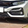 Front Rear Fog Lamp Light Trim Frame Shell Cover Lid Bezel For Honda Civic Hatchback 2020 2025