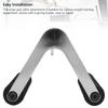 Row Handle Multi Purpose Strength Training Pull Down Handle Close Grip Cable Attachment with Spring Buckle