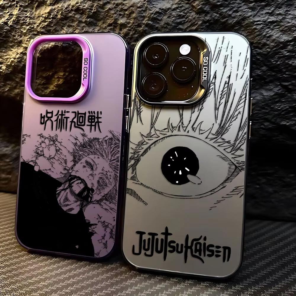 Anime Jujutsu Kaisen Pouzdro na telefon Pro IPhone 16 15 14 13 12 11 Pro Max X XR XS 7 8 Plus Mini SE 2020 2022 Gojo Satoru