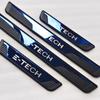For Renault CAPTUR KAPTUR E-TECH 2014-2022 2023 Accessory Stainless Car Door Sill Scuff Kick Plate Protector Trim Cover