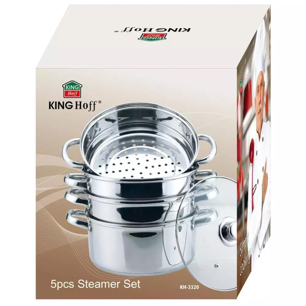 KINGHOFF STEAM POT 24cm 5.0L KH-3320