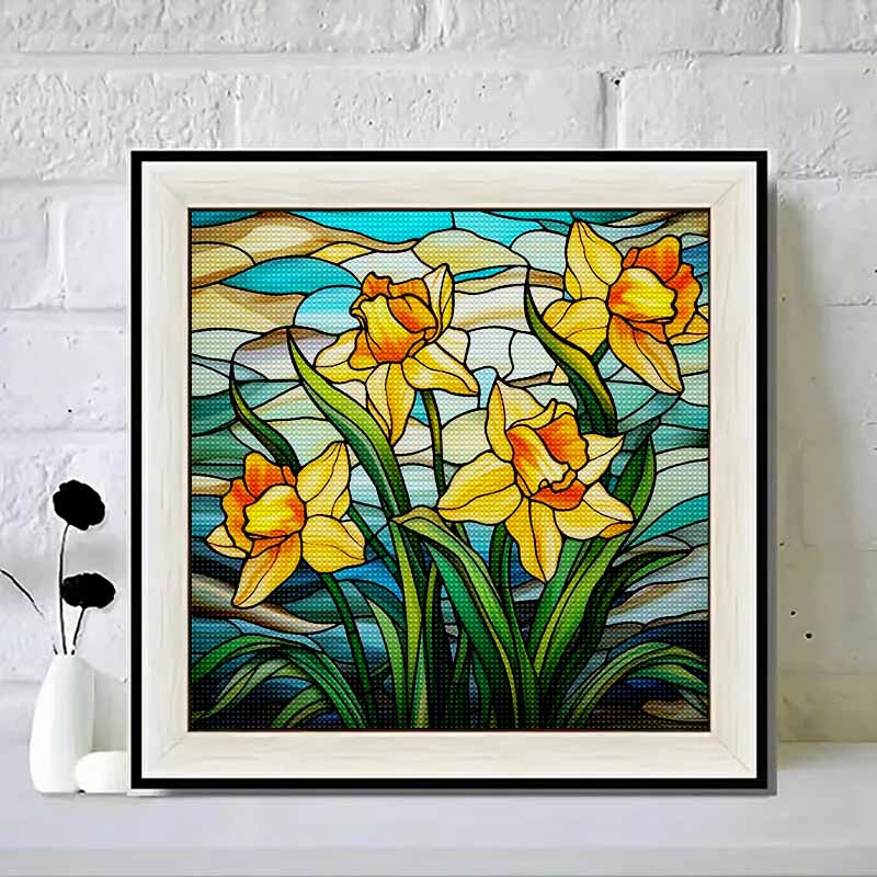 Nuovo Arrivo 5D Fai da Te Pittura Diamante Cerchio Completo "Fiori" Ricamo Punto Croce Decorazione Casa Regalo