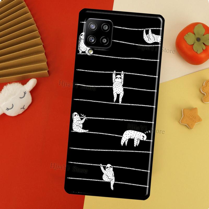 

Чехол для телефона Sloth Stack для Samsung Galaxy A51 A70 A71 A72 A52 A41 A31 A02S A12 A21S A20e A10 A40 A50 Samsung M51