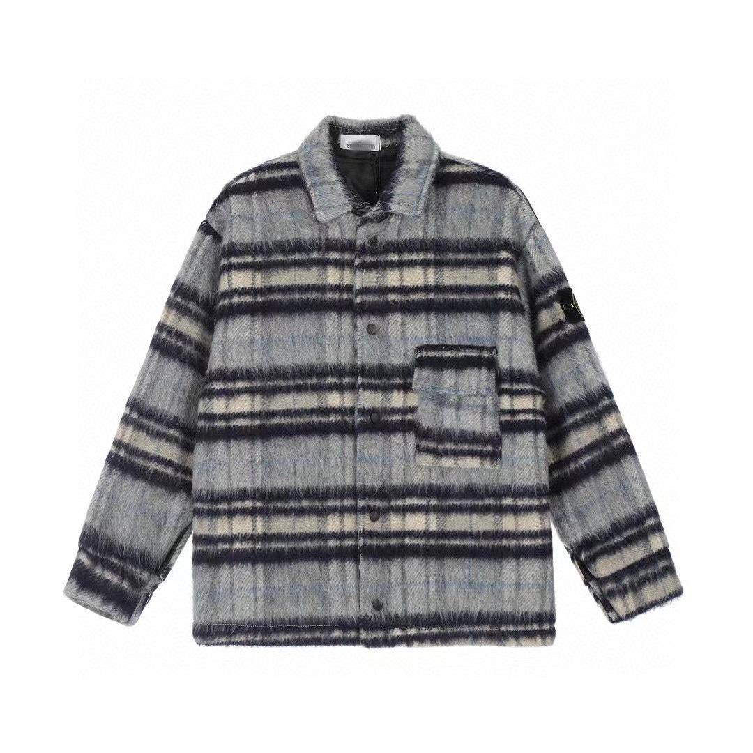 Унисекс ретро джинсовая куртка с эффектом stonewash - Потертая, свободный крой, модный дизайн L