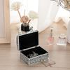European Style Jewelry Box Metal Treasure Chest Case Gift Trinket Storage Box  Rings
