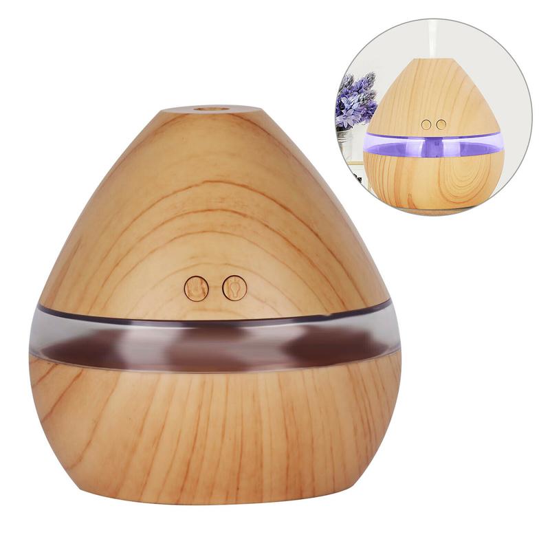 300ML LED Zdalny ultradźwiękowy nawilżacz powietrza Aroma Dyfuzor