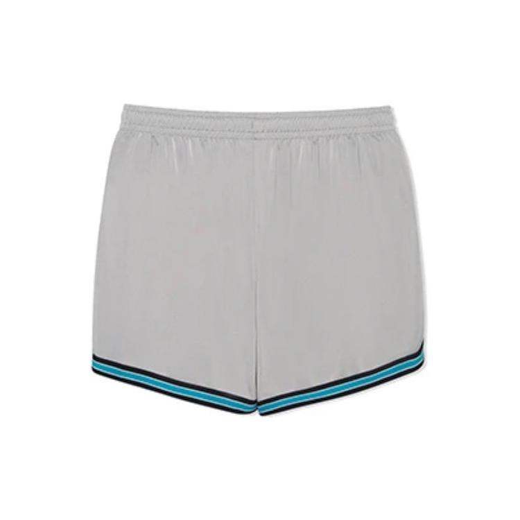 Li Ning CBA Basketball Shorts Men's Silver Gray AAPS027-2