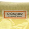 Yves Saint Laurent Overall Handle Long Sleeve Knit Polo Shirt M Yellow Men's Used