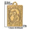 12Pcslot Metal Tarot Charm Mix Accessories Sun Moon Star Pendant Charms For Jewelry Making Supplies Wholesale Items Diy Earring