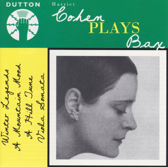 

CD HARRIET COHEN - Harriet Cohen Plays Bax CDBP9751 Dutton 2005 UK Classical Used
