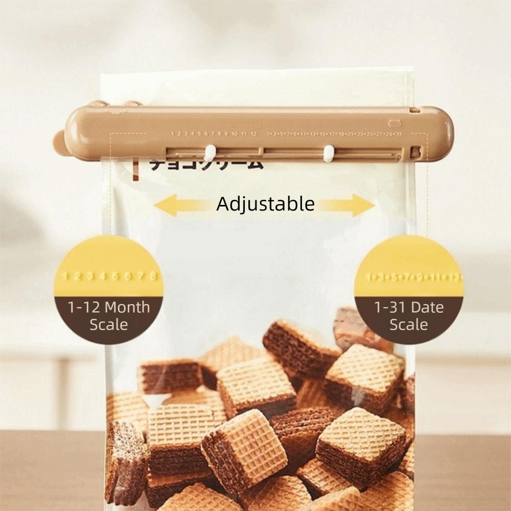 Sealed Food Bag Clip Cute Fresh-keeping Clip Practical Snack Sealing Clip  Household