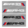 2pcs Car Side Door Sticker Badge Decal Decoration Emblem For Mercedes-Benz AMG C200 C300 A B C E GLA CLA GLK GL ML GLE W204 W205 W203 W211 W212 W213