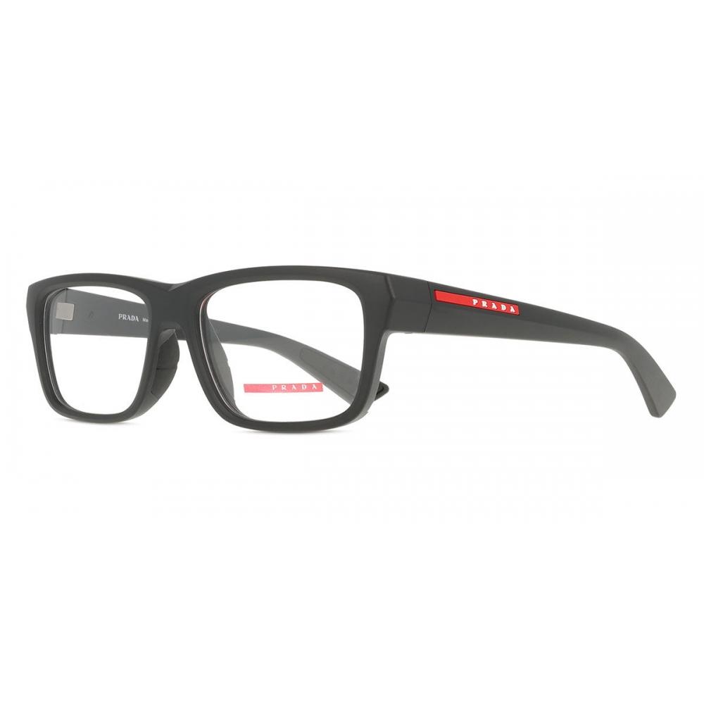 Prada Linea Rossa Men Eyeglasses Ps 02tv 1bo1o1